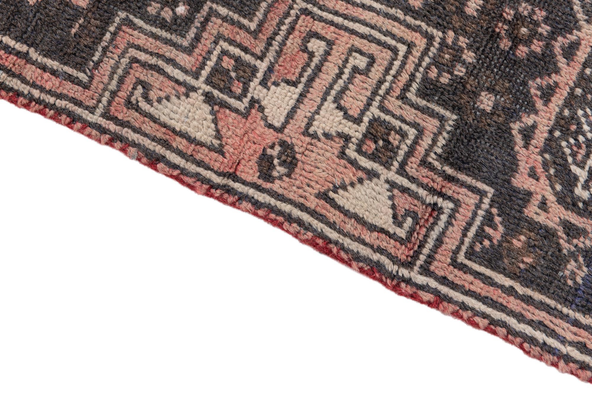2' 8 x 4' 8 Hand Knotted Ultra Vintage Persian Wool Rug