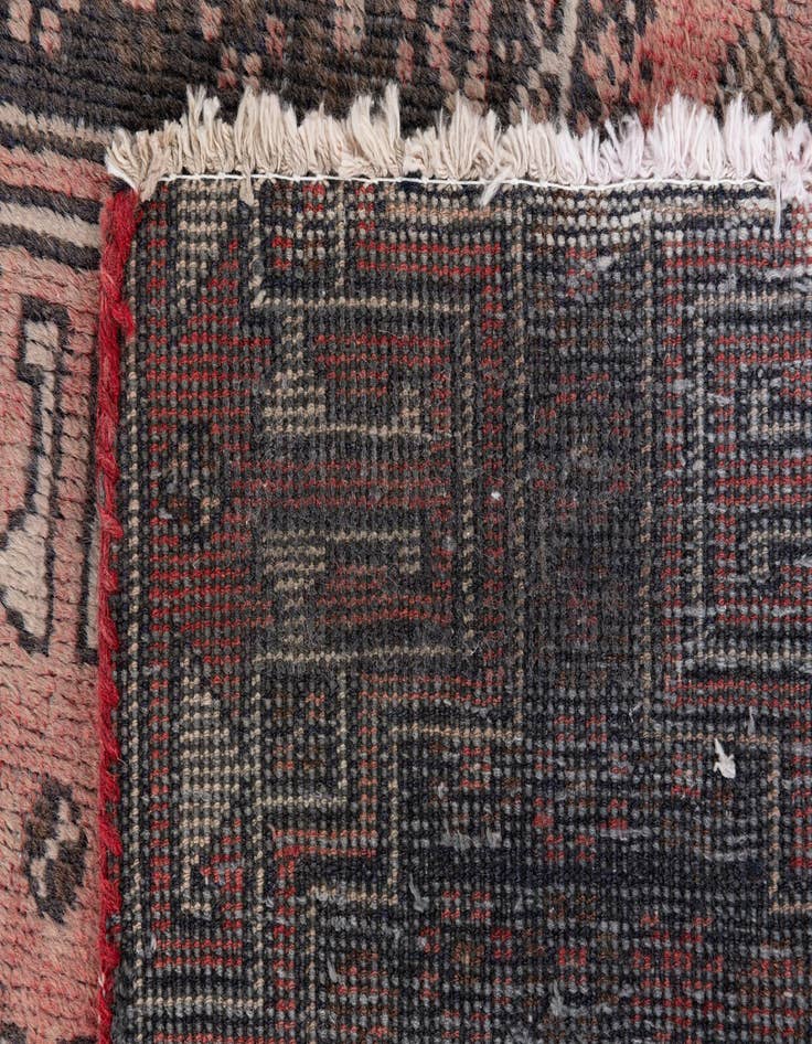 Detail image of 2' 8 x 4' 8  Hand Knotted Ultra Vintage Persian Wool Rug