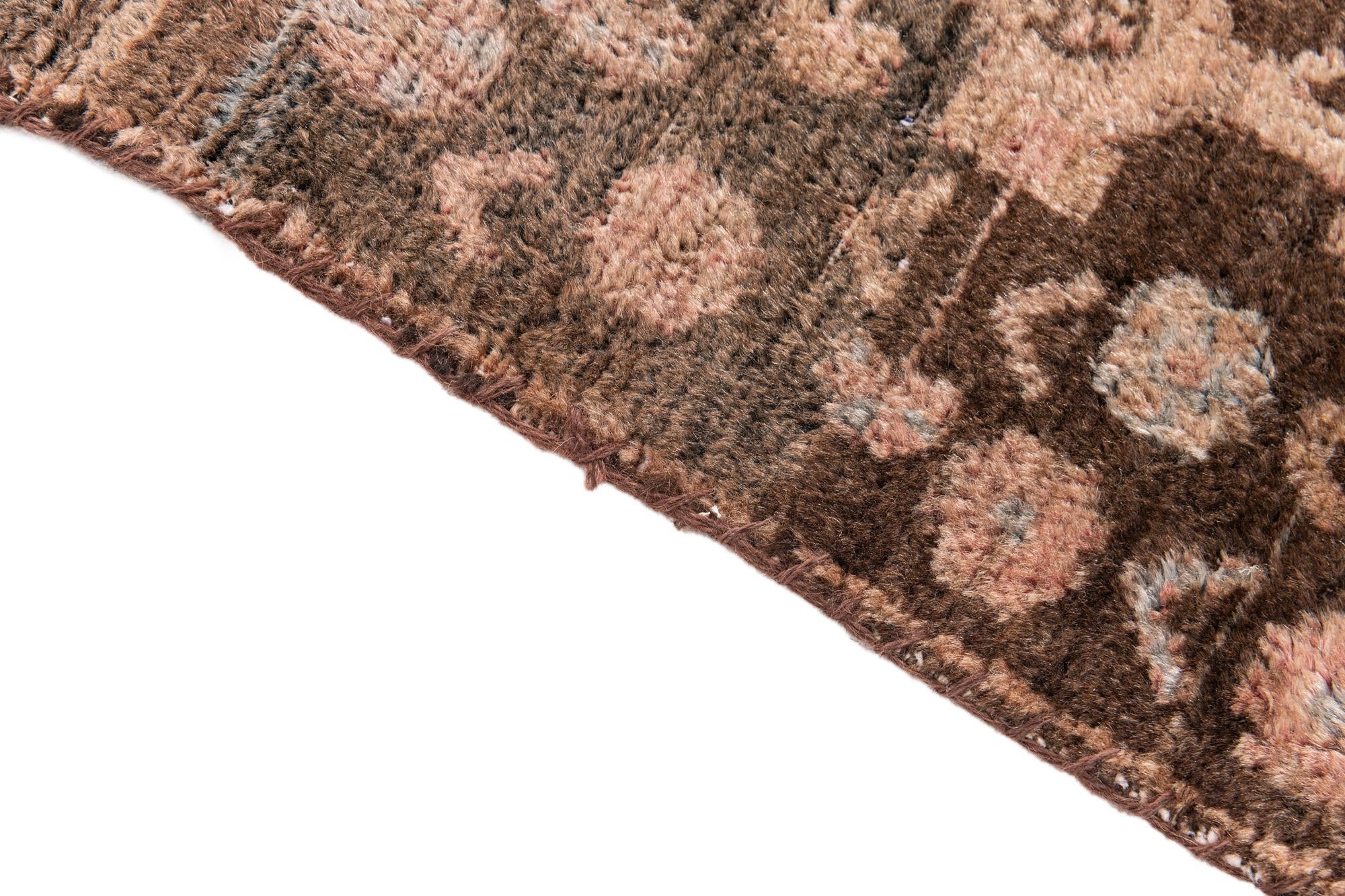 2' 10 x 4' 9 Hand Knotted Ultra Vintage Persian Wool Rug