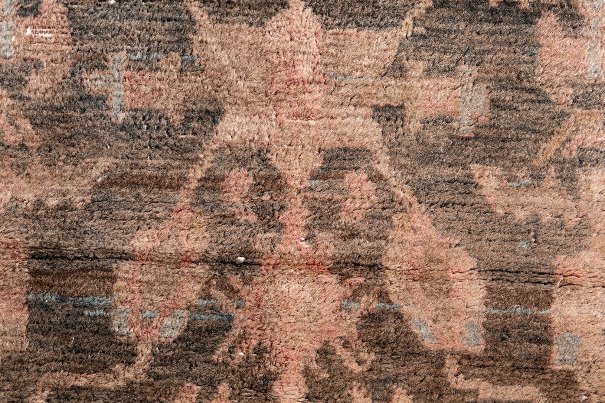 2' 10 x 4' 9 Hand Knotted Ultra Vintage Persian Wool Rug