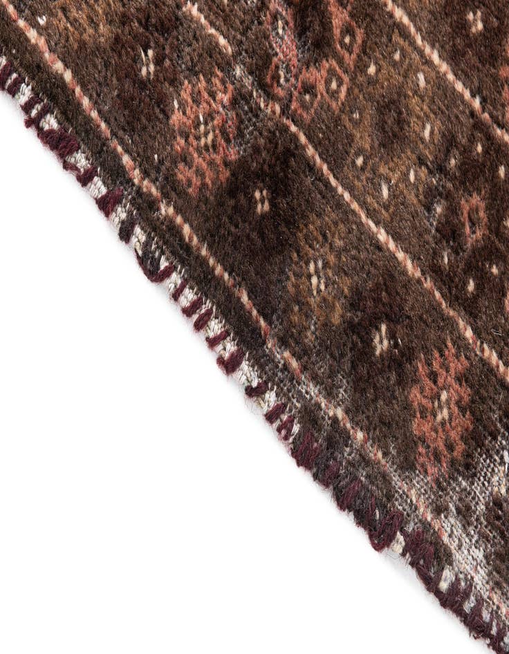 Detail image of 3' x 4' 5  Hand Knotted Ultra Vintage Persian Wool Rug