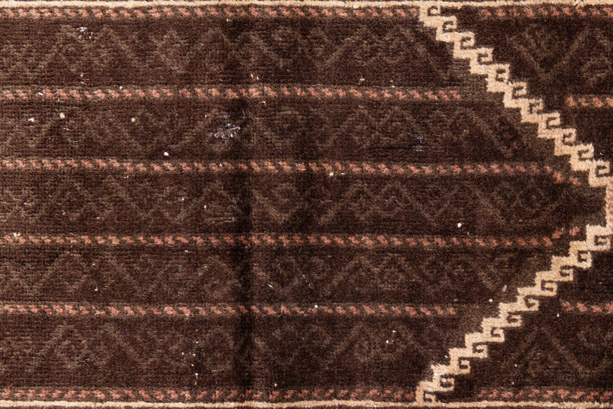 3' x 4' 5 Hand Knotted Ultra Vintage Persian Wool Rug