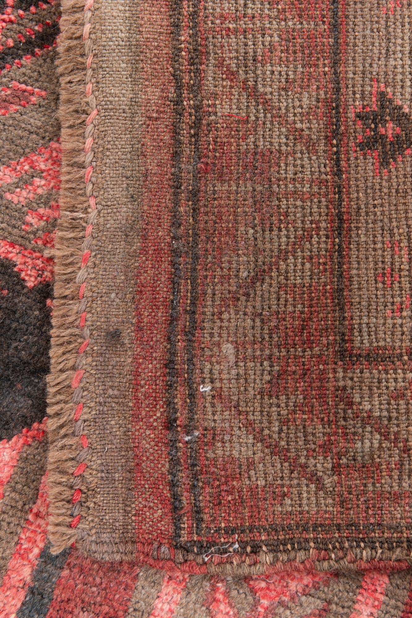 2' 10 x 4' 8 Hand Knotted Ultra Vintage Persian Wool Rug