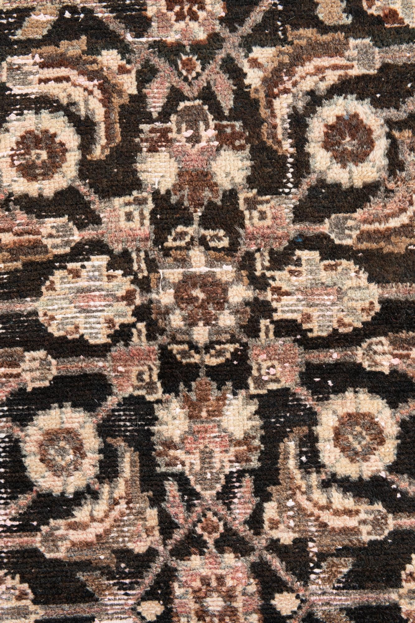 80cm x 145cm Hand Knotted Ultra Vintage Persian Wool Rug
