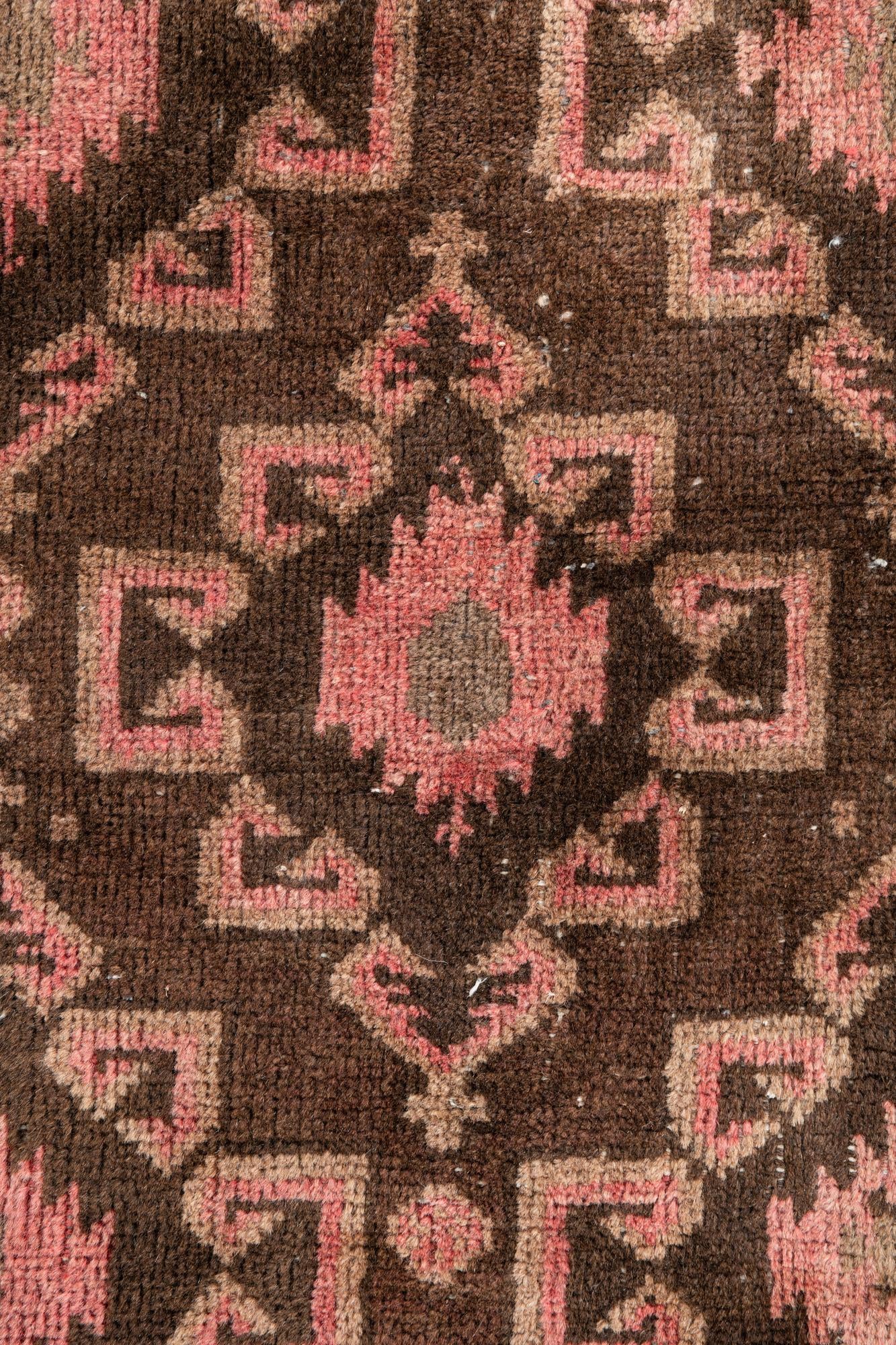 3' 4 x 6' 2 Hand Knotted Ultra Vintage Persian Wool Rug