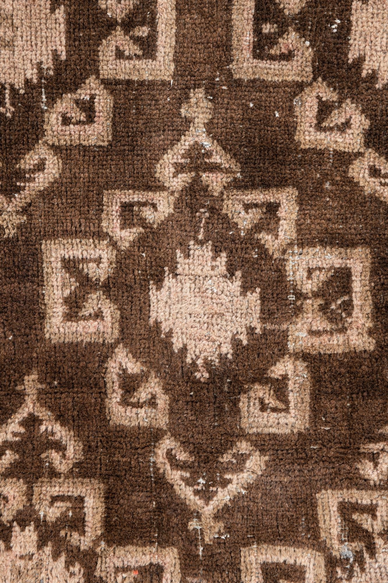 3' 4 x 6' 2 Hand Knotted Ultra Vintage Persian Wool Rug