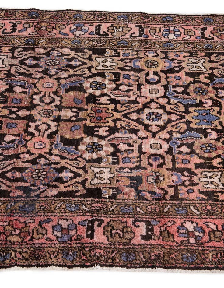 Detail image of 3' 5 x 6' 1  Hand Knotted Ultra Vintage Persian Wool Rug