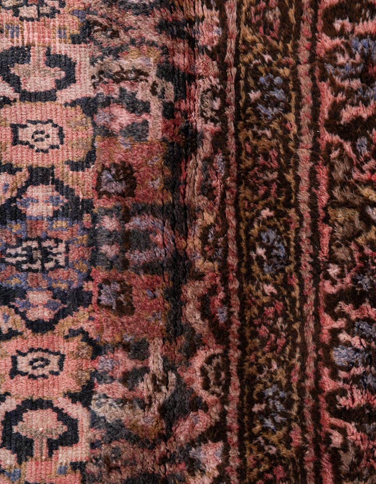 Detail image of 3' 5 x 6' 1  Hand Knotted Ultra Vintage Persian Wool Rug