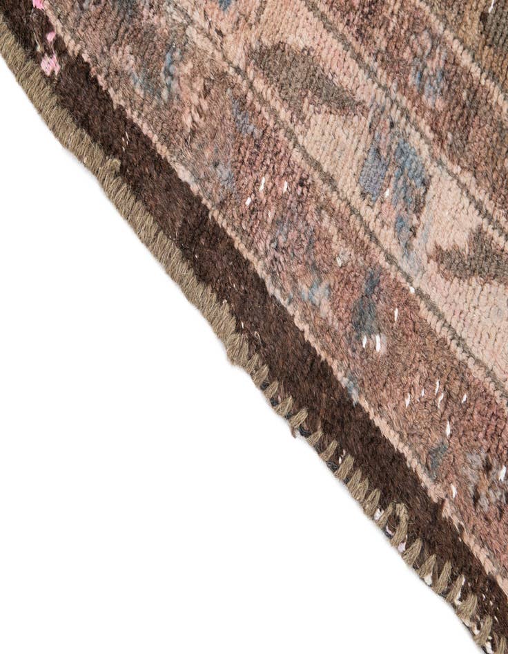 Detail image of 6' 8 x 9' 2  Hand Knotted Ultra Vintage Persian Wool Rug