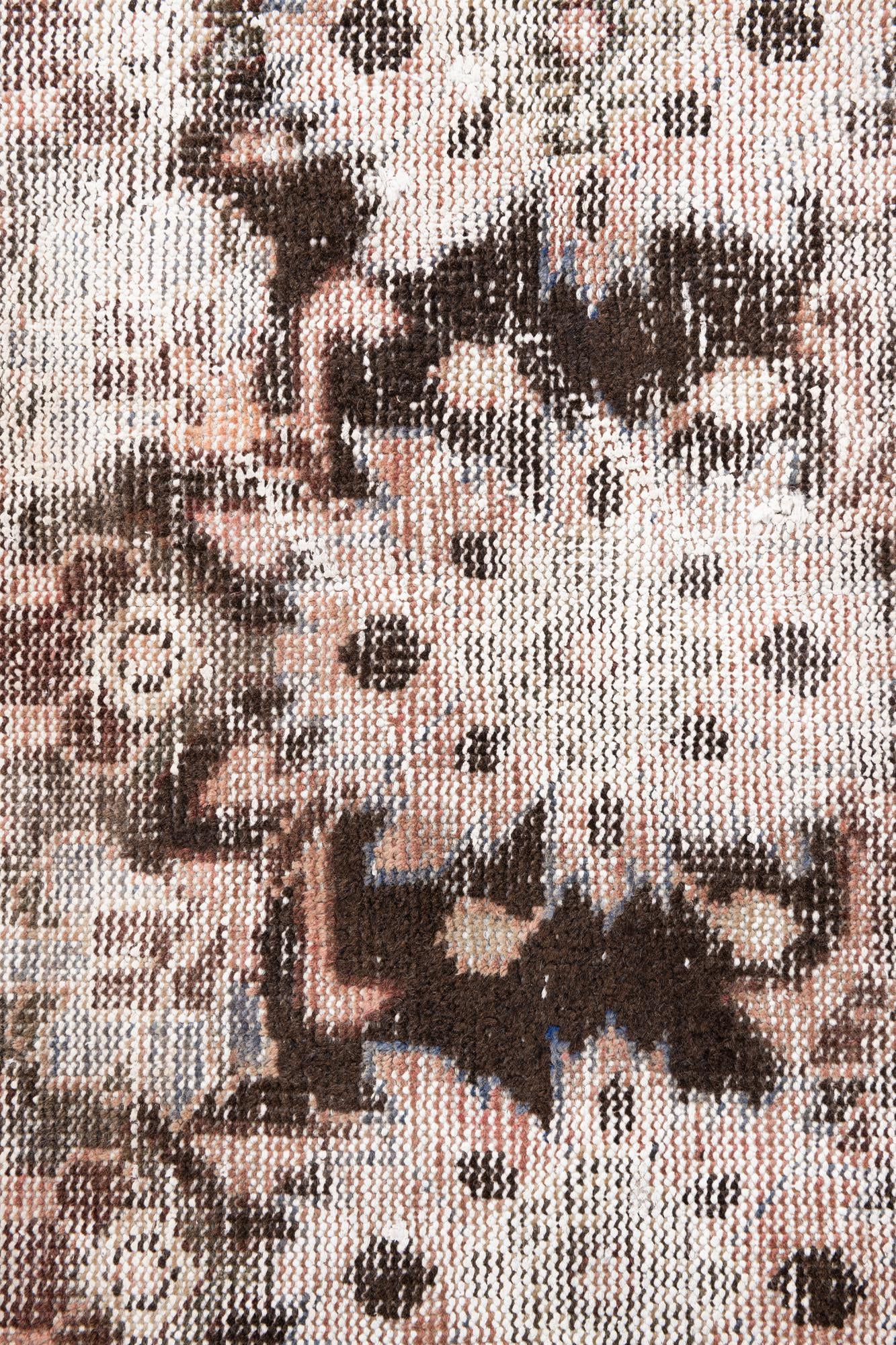 4' x 7' 7 Hand Knotted Ultra Vintage Persian Wool Rug