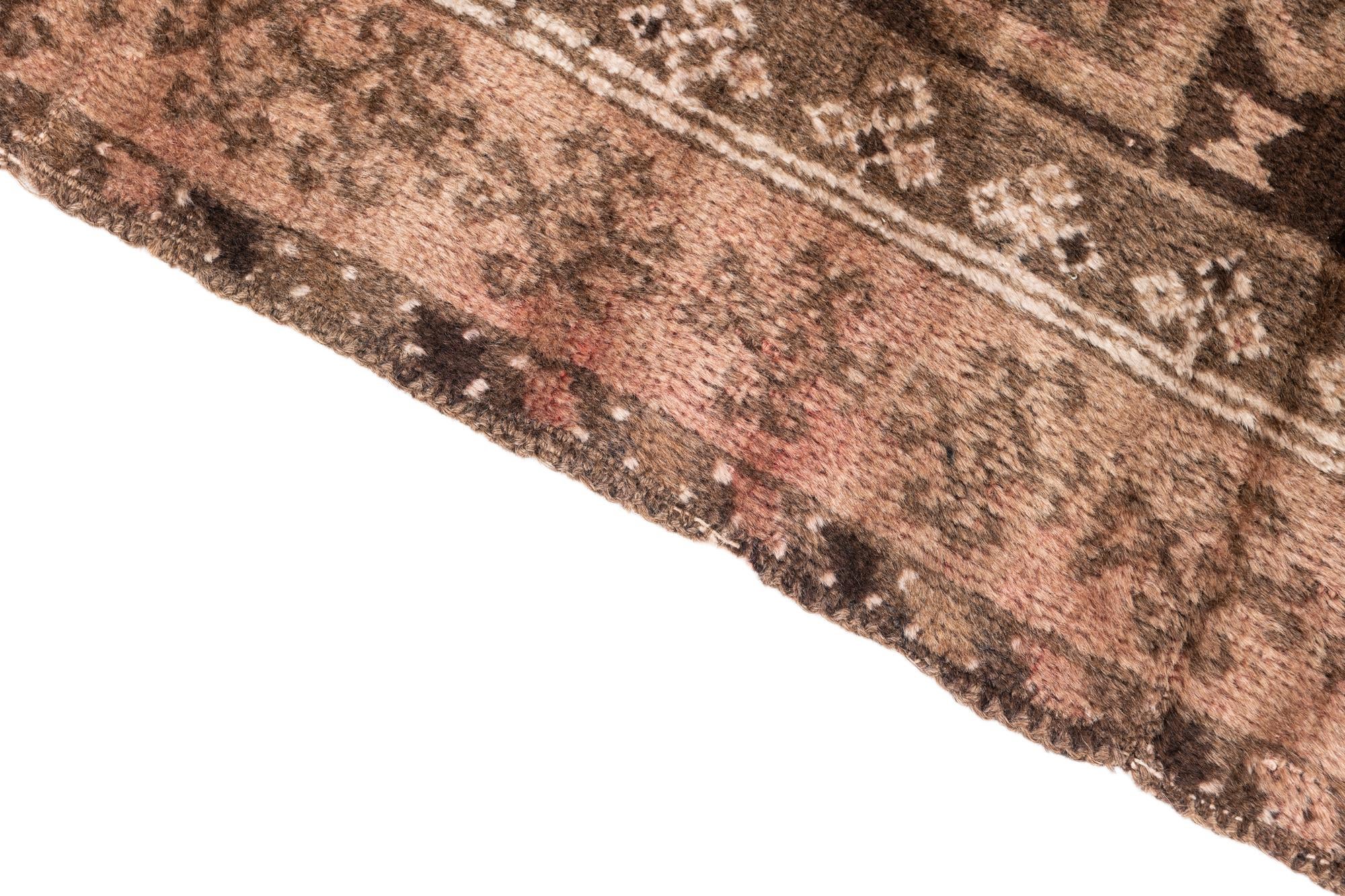 3' 3 x 5' 5 Hand Knotted Ultra Vintage Persian Wool Rug