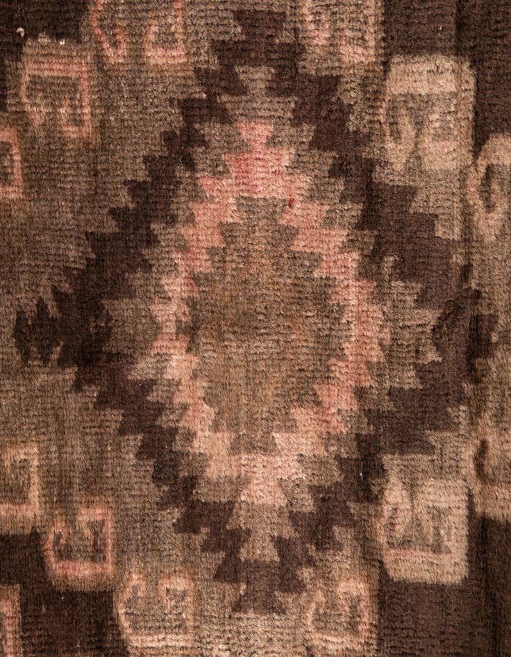 Detail image of 3' 3 x 5' 5  Hand Knotted Ultra Vintage Persian Wool Rug