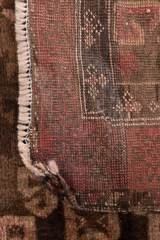 3' 3 x 5' 5 Hand Knotted Ultra Vintage Persian Wool Rug