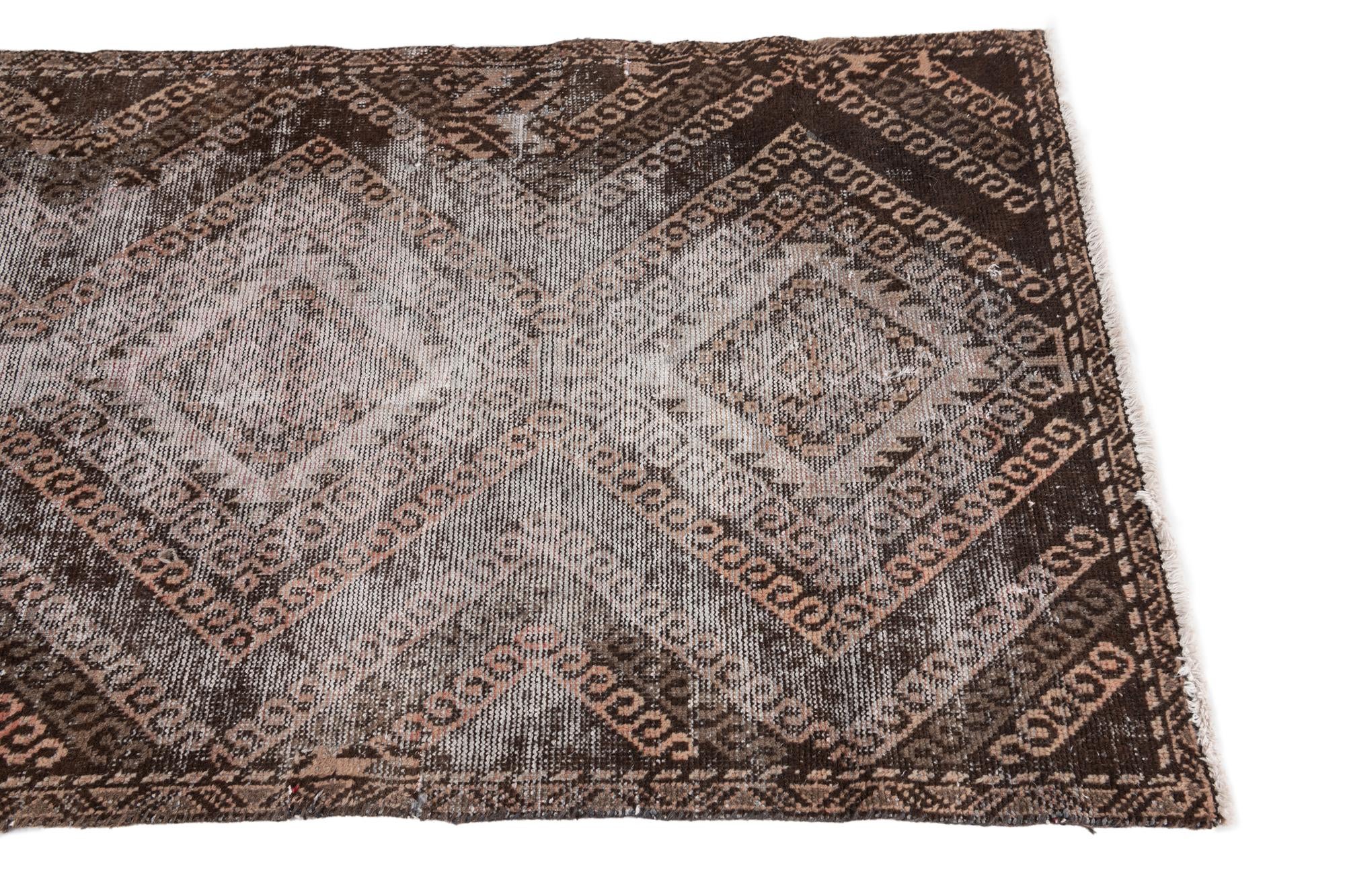 3' x 5' 10 Hand Knotted Ultra Vintage Persian Wool Rug