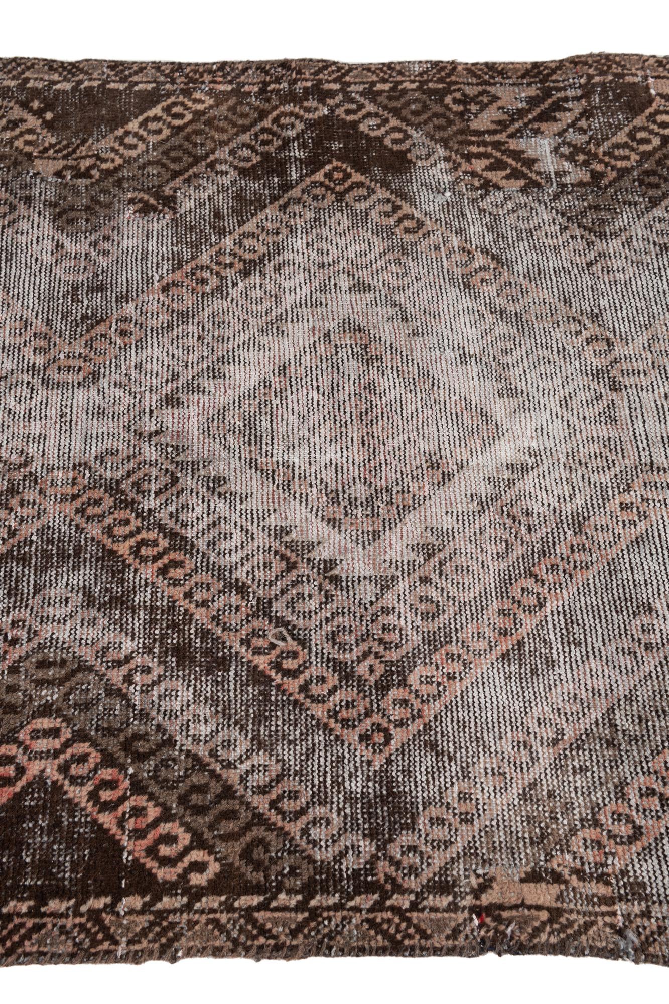 3' x 5' 10 Hand Knotted Ultra Vintage Persian Wool Rug