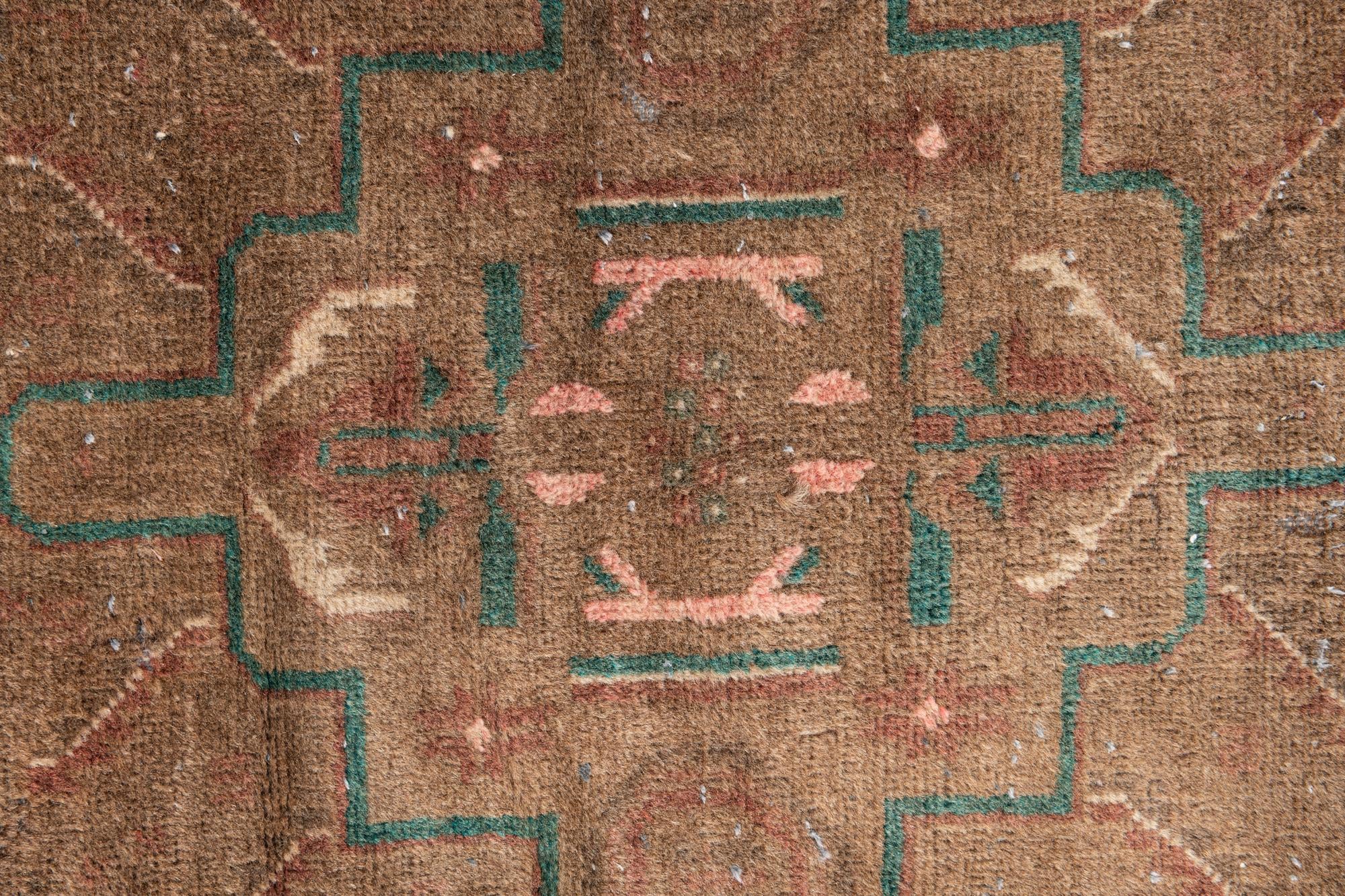 2' 8 x 4' 3 Hand Knotted Ultra Vintage Persian Wool Rug