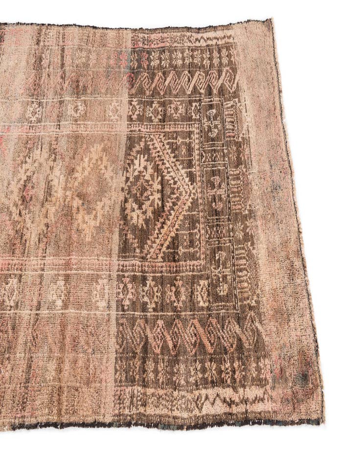 Detail image of 3' x 5' 2  Hand Knotted Ultra Vintage Persian Wool Rug