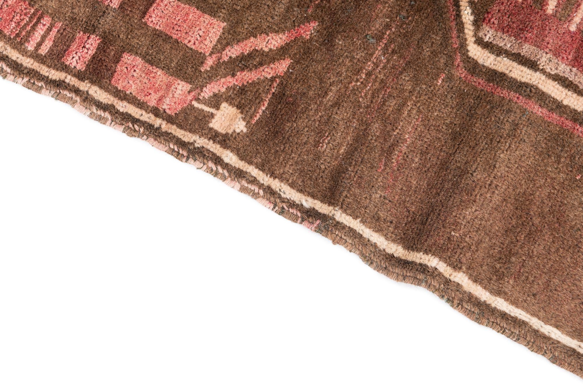 3' x 4' 8 Hand Knotted Ultra Vintage Persian Wool Rug