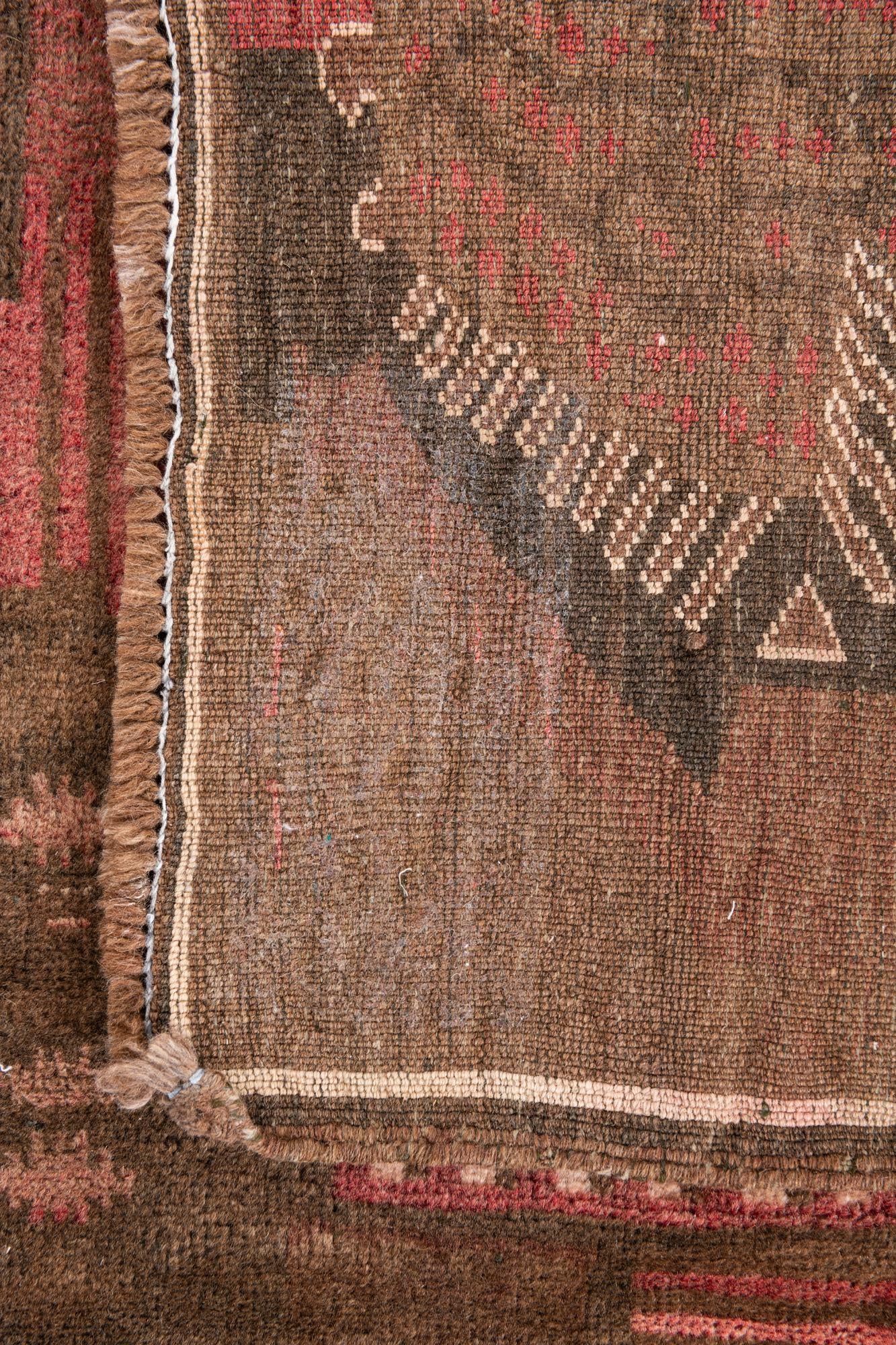 3' x 4' 8 Hand Knotted Ultra Vintage Persian Wool Rug