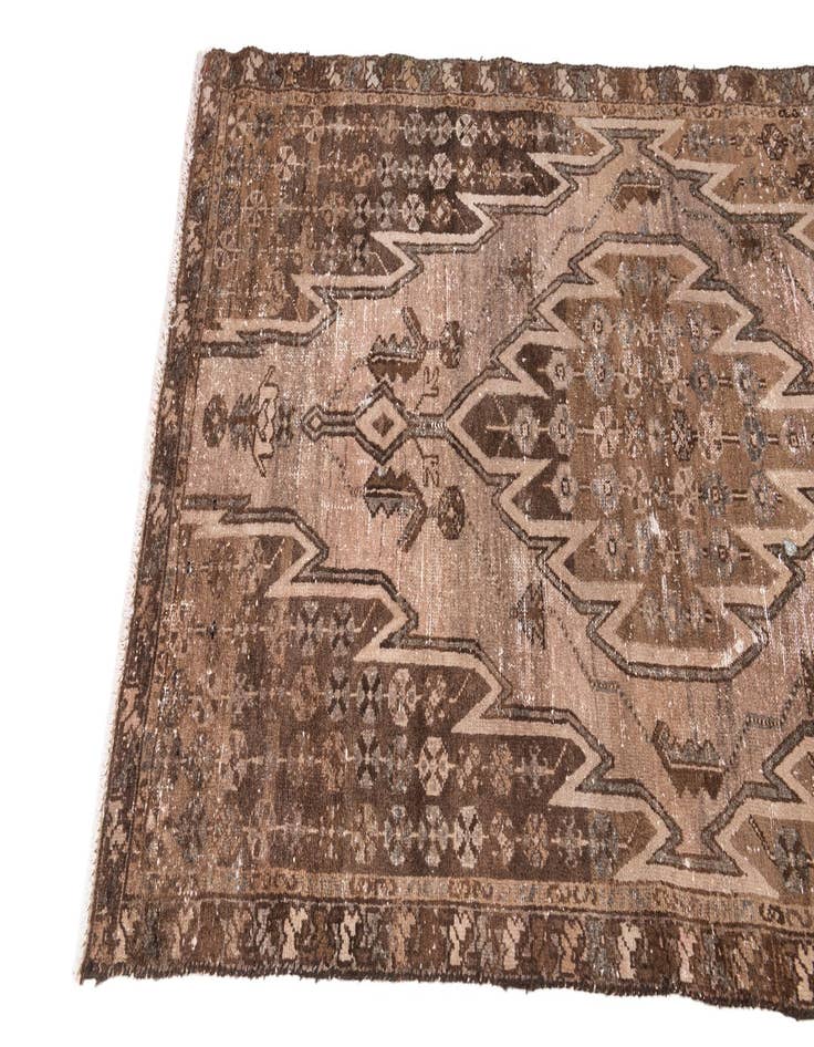 Detail image of 3' 3 x 5' 10  Hand Knotted Ultra Vintage Persian Wool Rug