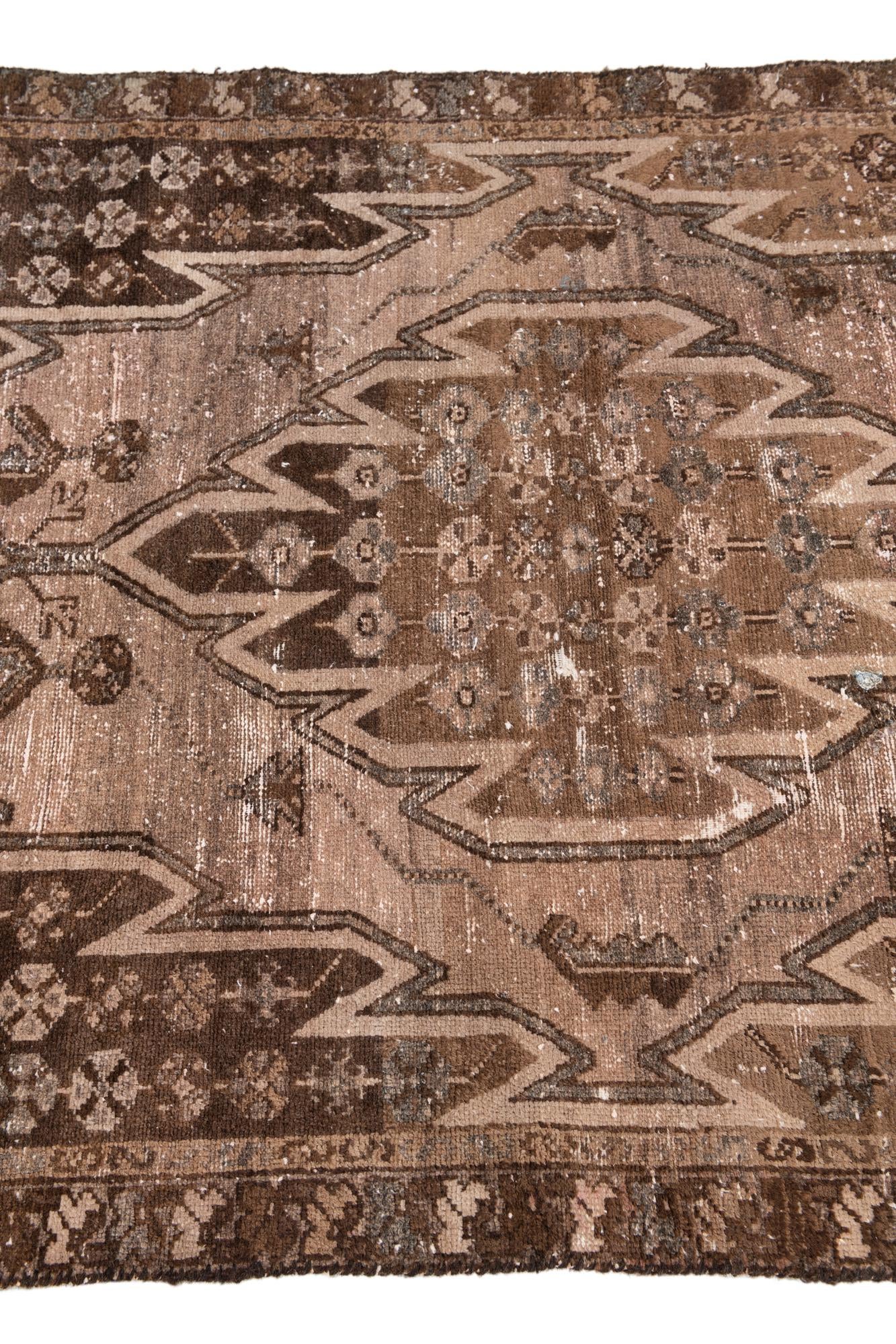 3' 3 x 5' 10 Hand Knotted Ultra Vintage Persian Wool Rug