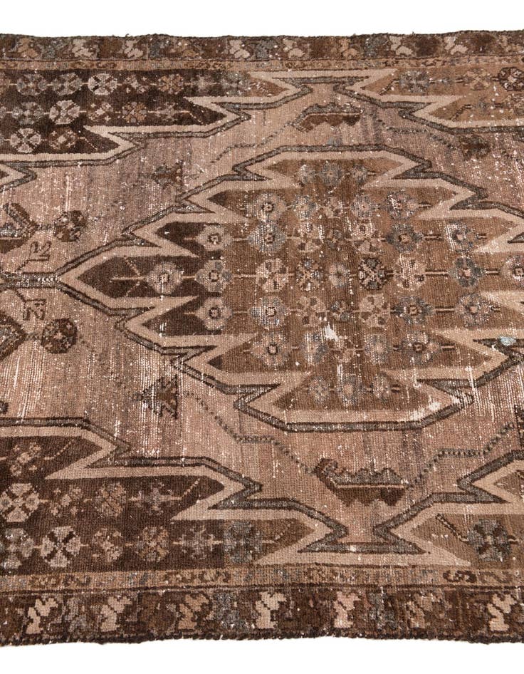 Detail image of 3' 3 x 5' 10  Hand Knotted Ultra Vintage Persian Wool Rug