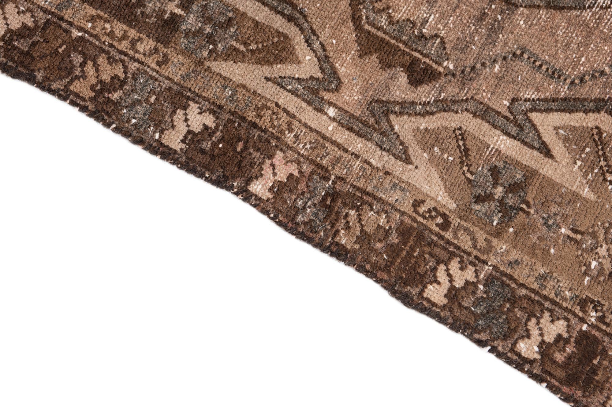 3' 3 x 5' 10 Hand Knotted Ultra Vintage Persian Wool Rug