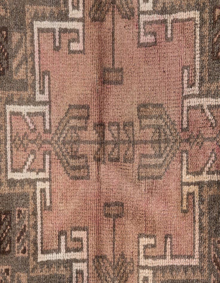 Detail image of 3' 6 x 6' 2  Hand Knotted Ultra Vintage Persian Wool Rug