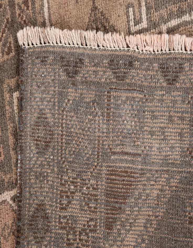 Detail image of 3' 6 x 6' 2  Hand Knotted Ultra Vintage Persian Wool Rug