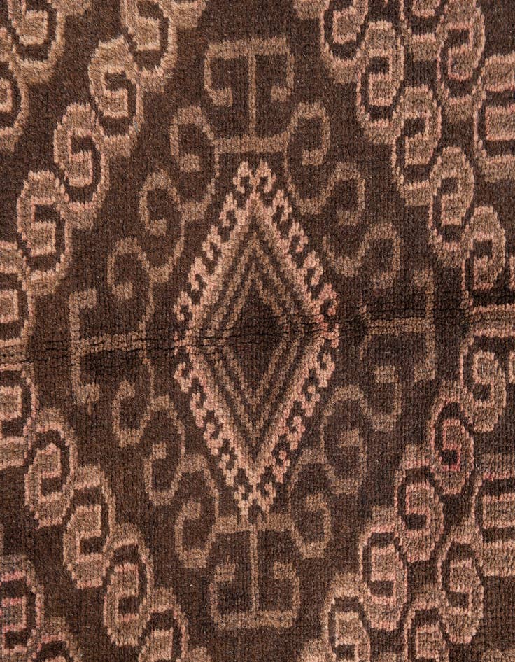 Detail image of 3' 5 x 6' 4  Hand Knotted Ultra Vintage Persian Wool Rug