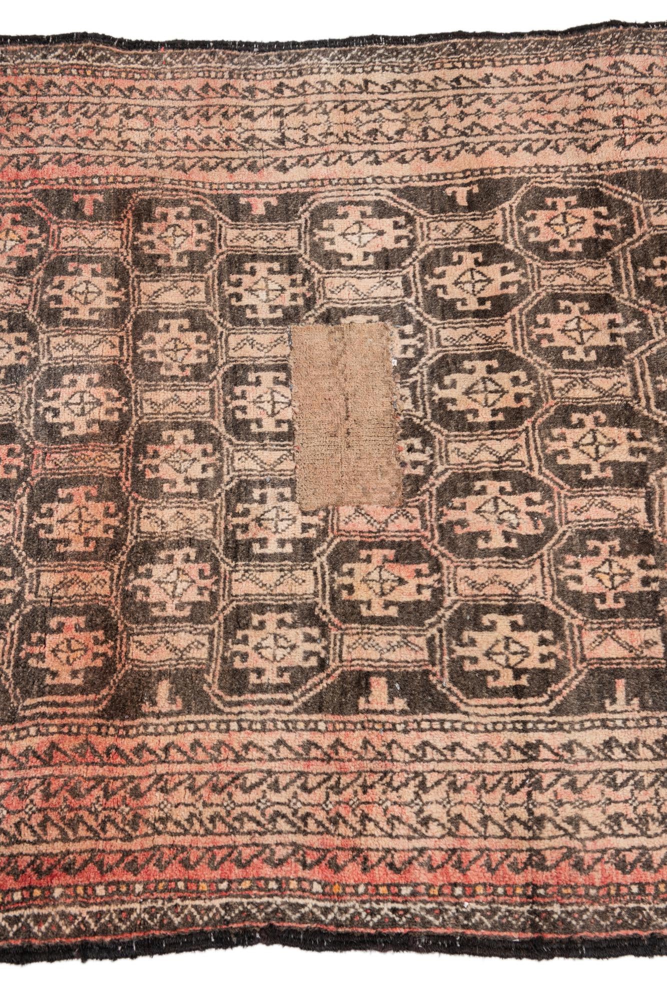2' 9 x 5' 4 Hand Knotted Ultra Vintage Persian Wool Rug