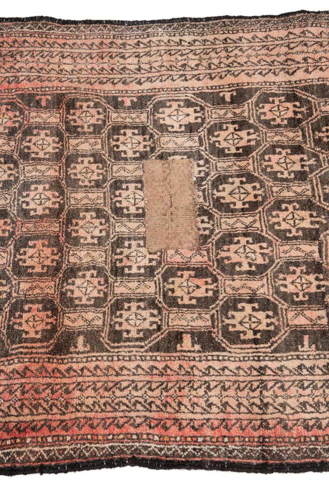 2' 9 x 5' 4 Hand Knotted Ultra Vintage Persian Wool Rug