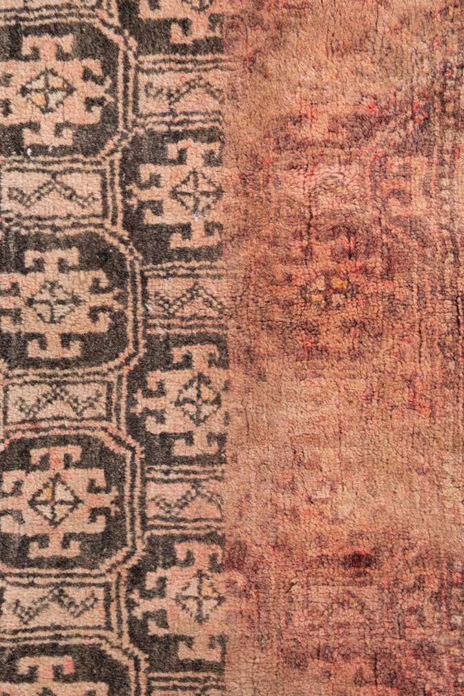 2' 9 x 5' 4 Hand Knotted Ultra Vintage Persian Wool Rug