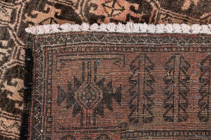 2' 9 x 5' 4 Hand Knotted Ultra Vintage Persian Wool Rug