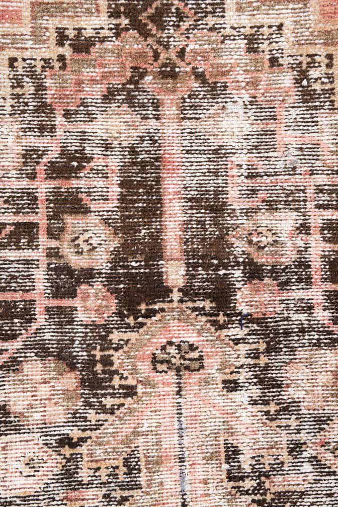 3' 7 x 5' 10 Hand Knotted Ultra Vintage Persian Wool Rug