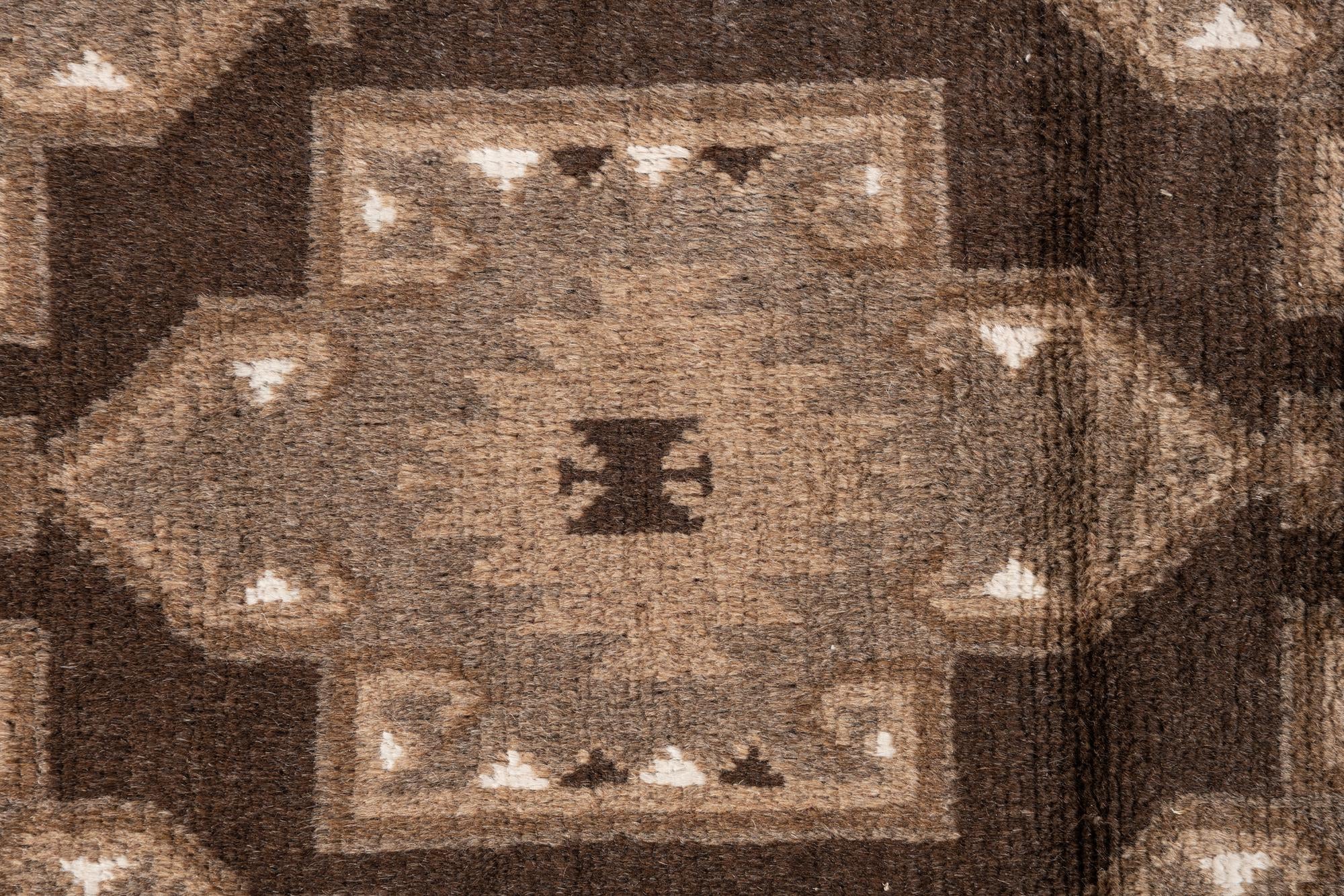 3' 4 x 6' 2 Hand Knotted Ultra Vintage Persian Wool Rug