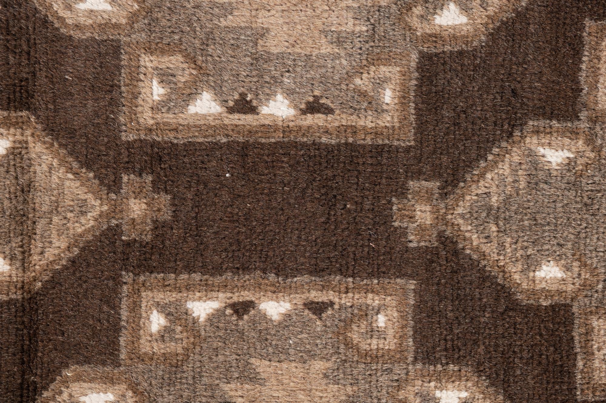 3' 4 x 6' 2 Hand Knotted Ultra Vintage Persian Wool Rug