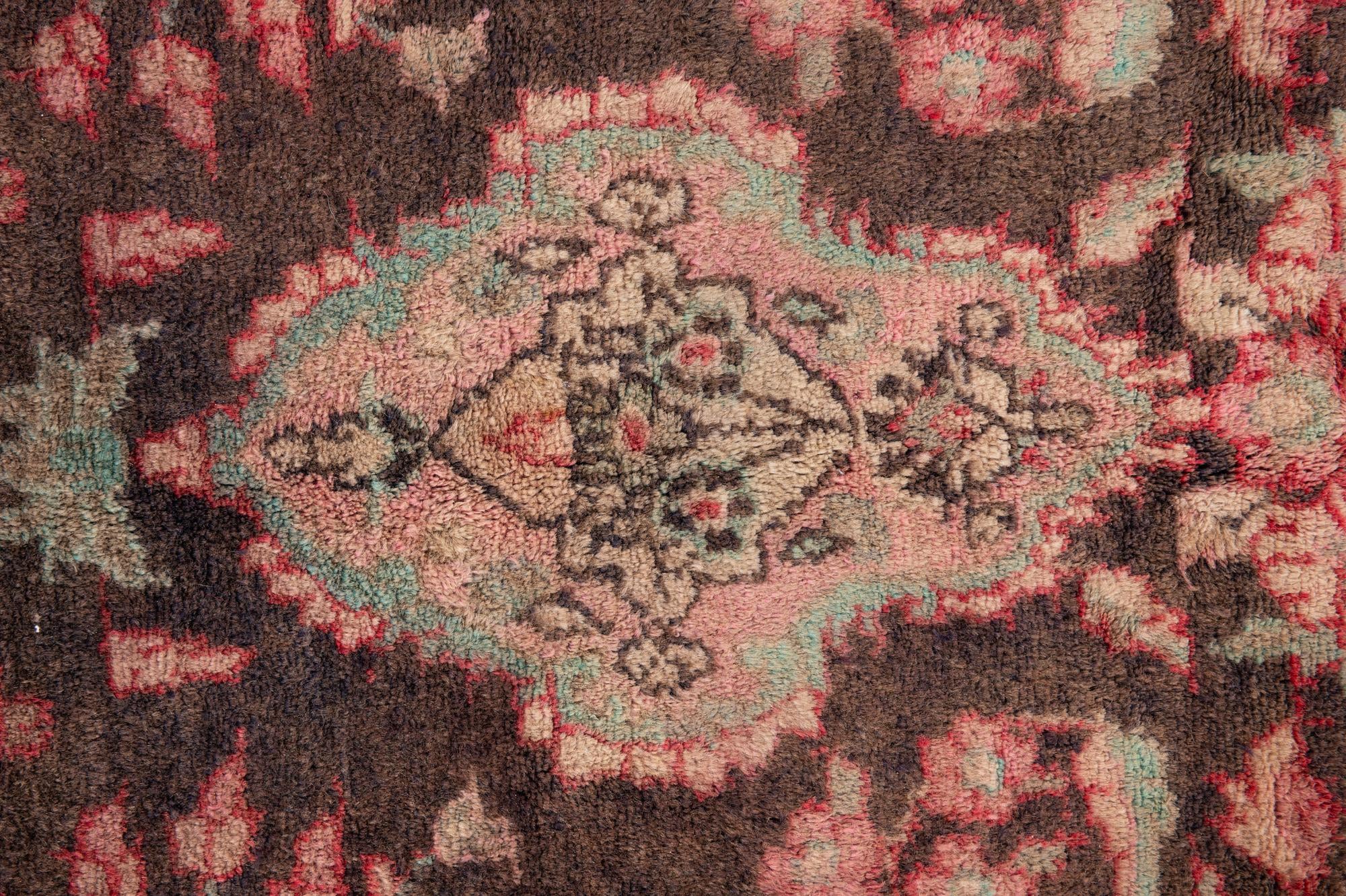 3' 4 x 6' 3 Hand Knotted Ultra Vintage Persian Wool Rug