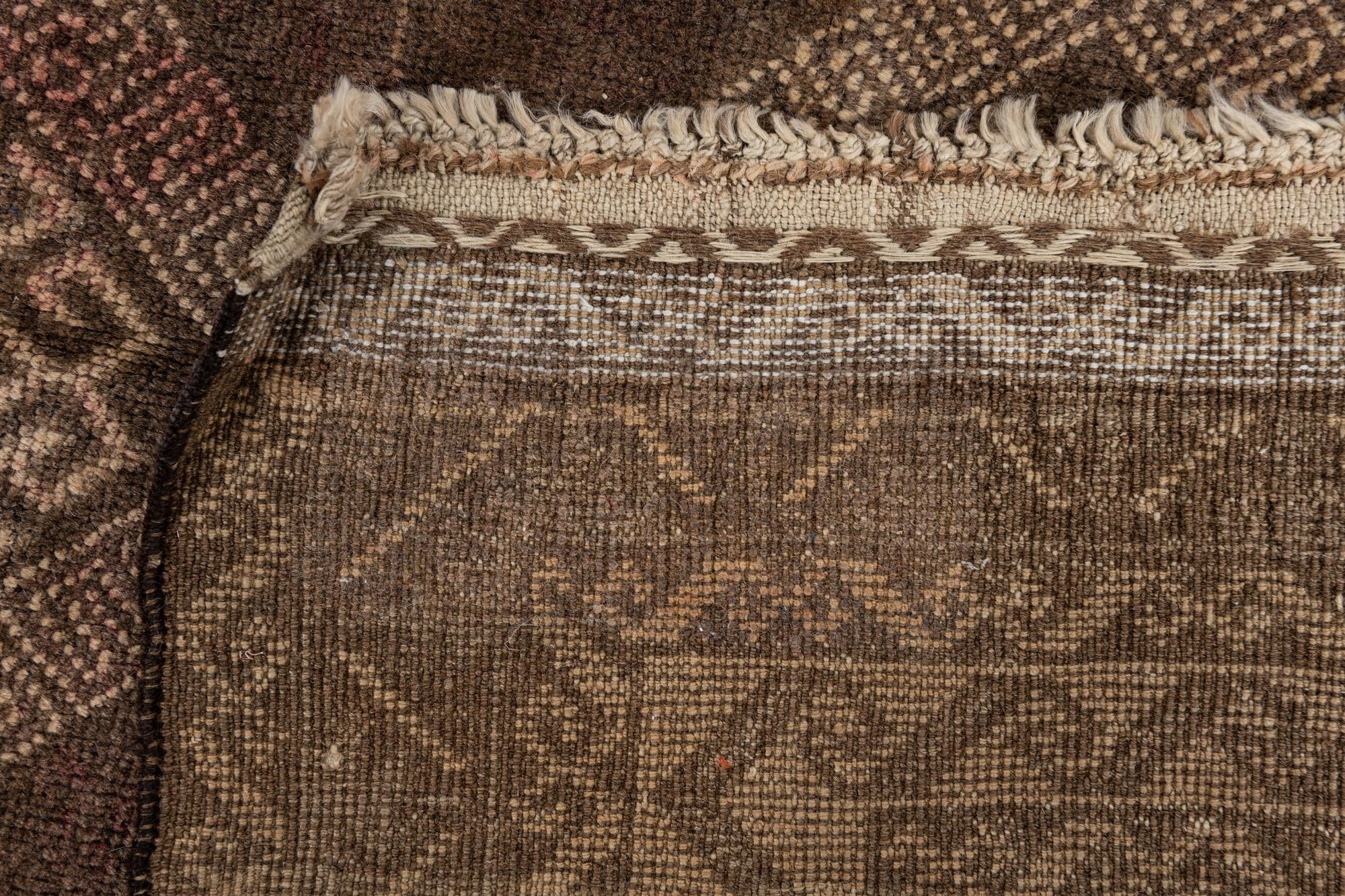 4' 1 x 7' 1 Hand Knotted Ultra Vintage Persian Wool Rug