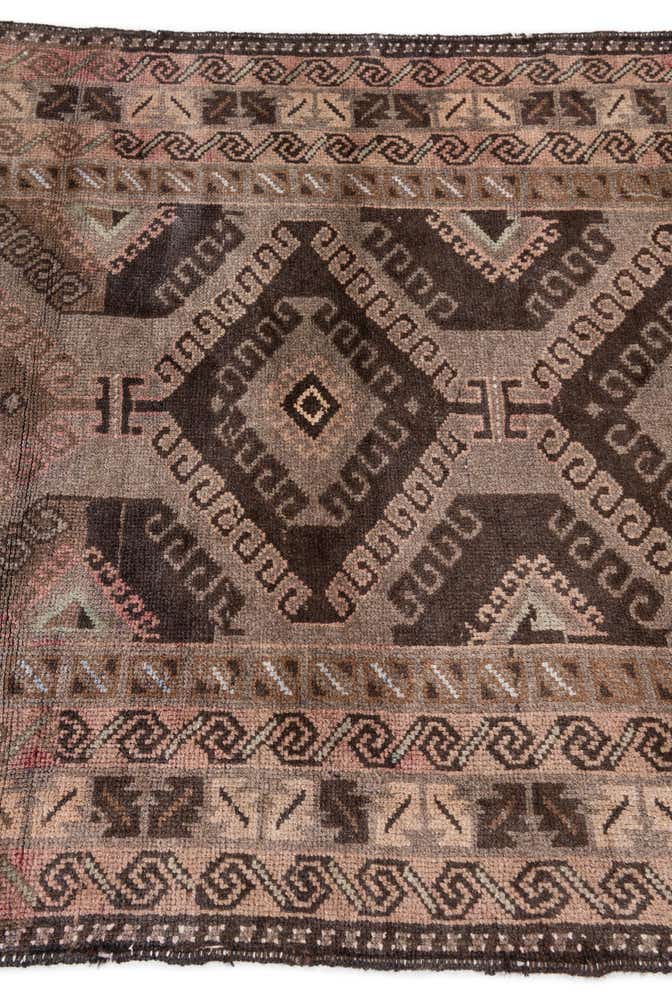 3' 5 x 6' Hand Knotted Ultra Vintage Persian Wool Rug