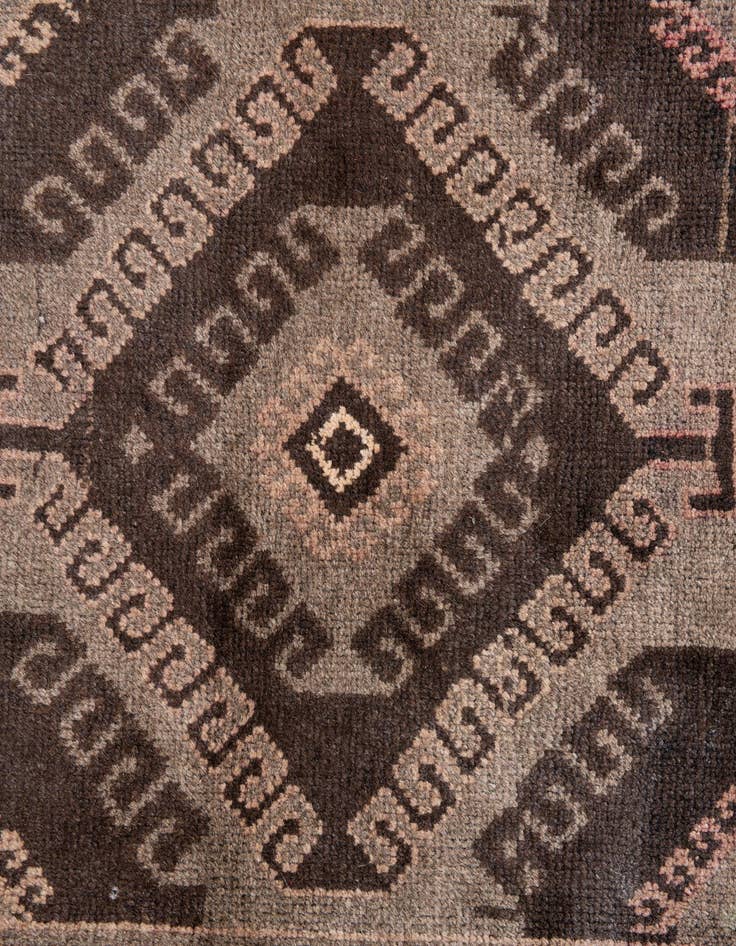 Detail image of 3' 5 x 6'  Hand Knotted Ultra Vintage Persian Wool Rug