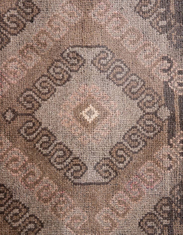 Detail image of 3' 5 x 6'  Hand Knotted Ultra Vintage Persian Wool Rug