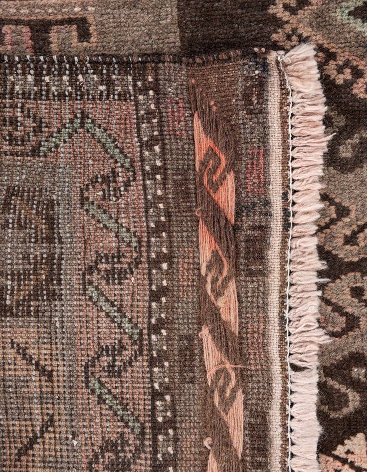 Detail image of 3' 5 x 6'  Hand Knotted Ultra Vintage Persian Wool Rug