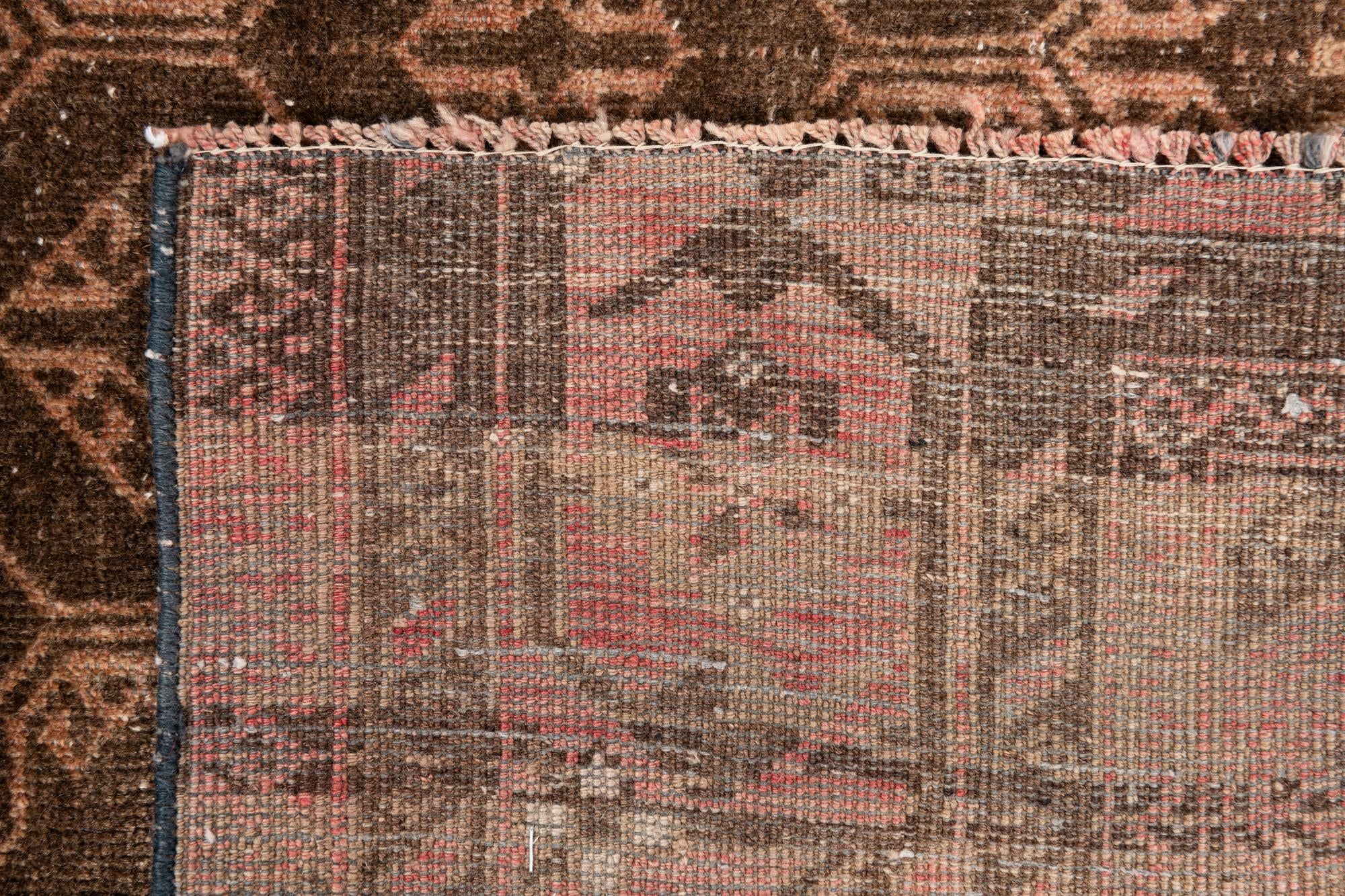 3' 7 x 6' 3 Hand Knotted Ultra Vintage Persian Wool Rug