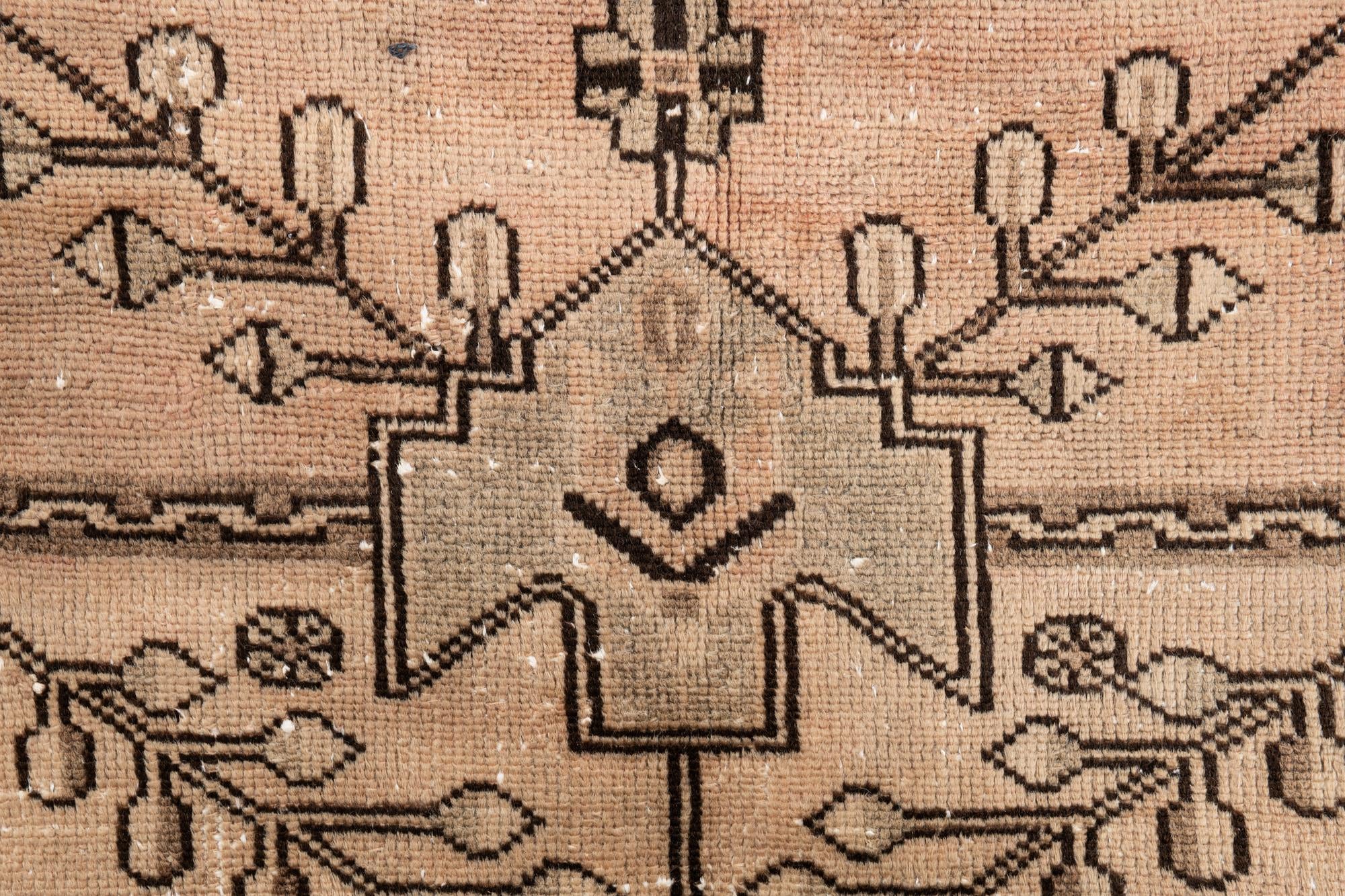 5' x 6' 6 Hand Knotted Ultra Vintage Persian Wool Rug