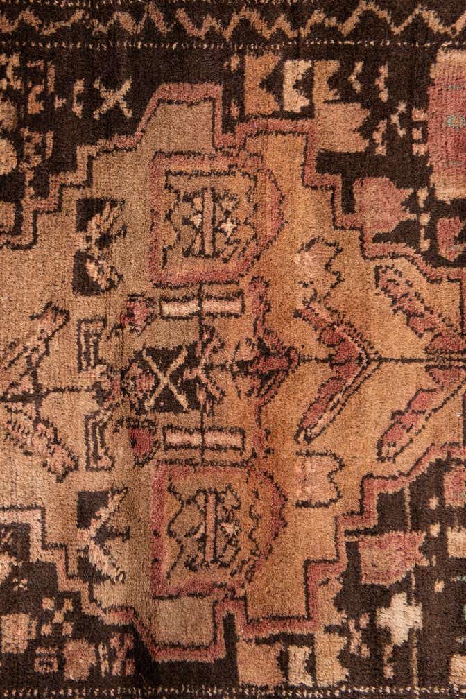 3' 8 x 5' 5 Hand Knotted Ultra Vintage Persian Wool Rug