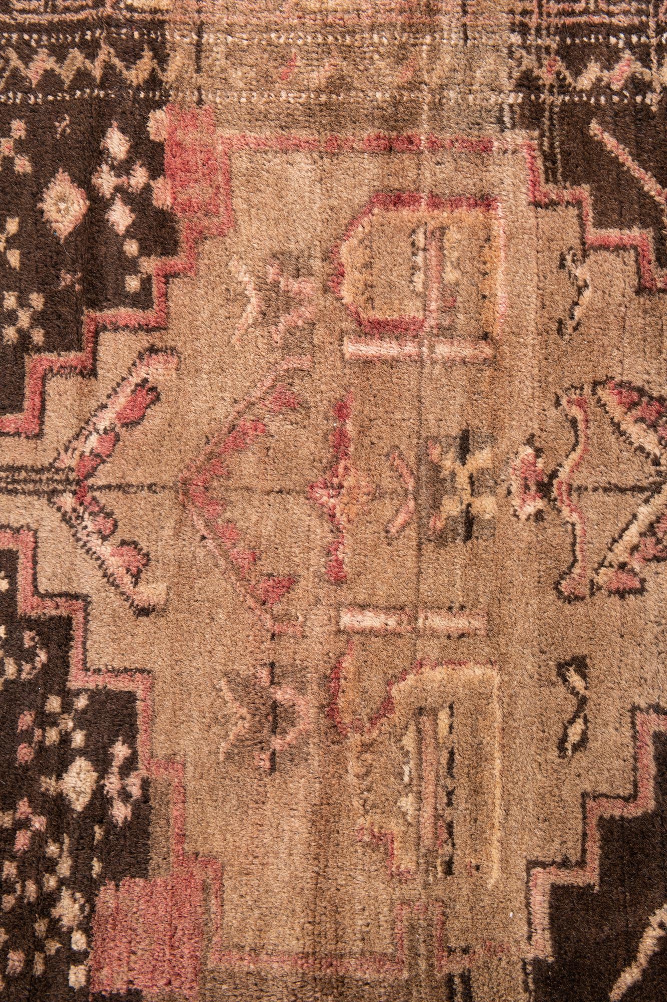 3' 8 x 5' 5 Hand Knotted Ultra Vintage Persian Wool Rug