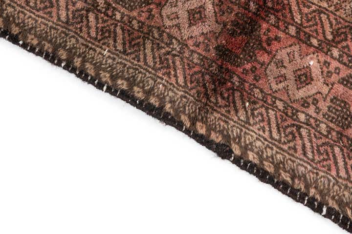 3' 4 x 5' 6 Hand Knotted Ultra Vintage Persian Wool Rug