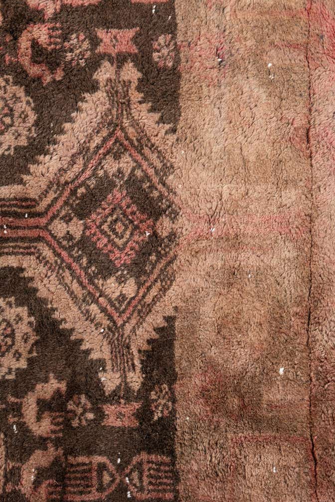 3' 4 x 5' 6 Hand Knotted Ultra Vintage Persian Wool Rug