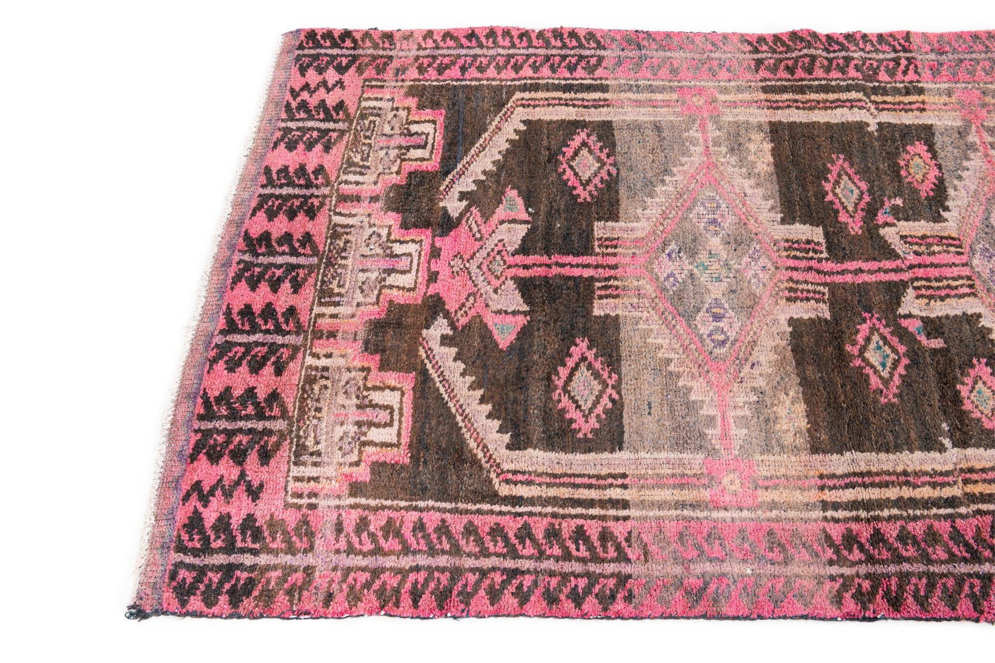 3' 4 x 6' Hand Knotted Ultra Vintage Persian Wool Rug